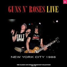 guns 'n' roses: live in new york city 1988 yellow vinyl  LP