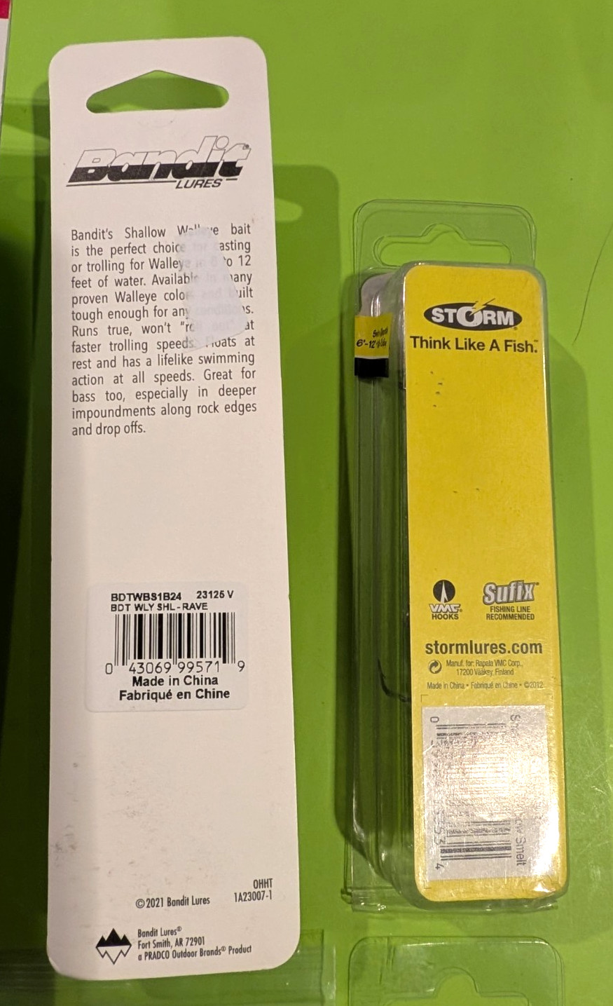 8 Lures: Rollo Minnow, Castaic CT105, 2 Storms, Bandit, 3 Plugs- Lot#267 - Image 8