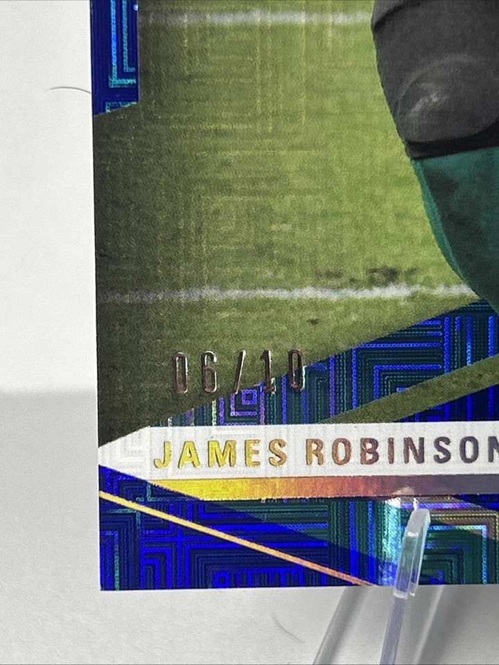 2020 Panini Chronicles Elite Blue /10 James Robinson #233 Rookie RC Sp! - Image 2 of 3