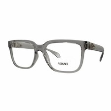 Versace VE337U Transparent Light Grey Eyeglasses Frames 55mm 18mm 140mm - 5510