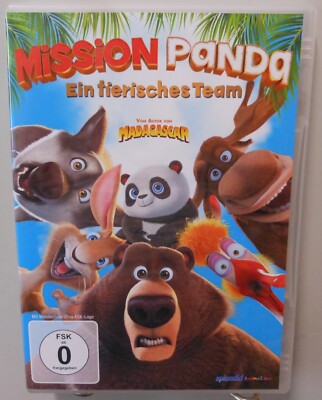 Mission Panda DVD Ein tierisches Team Animation Spaß für die ganze Familie #T751