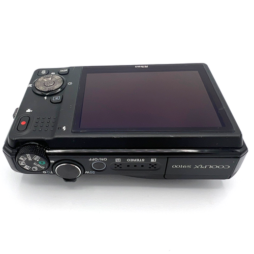 Nikon COOLPIX S9100 Black Digital Camera From Japan Tested - 1 Day Handling - Picture 10 of 16