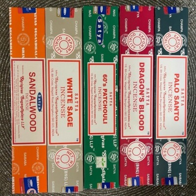 New Box of 60s Patchouli Incense from India