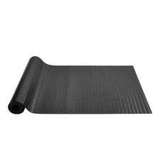 Garage Floor Mats2 Rolls 14.7'x3.6'  2.5mm PVC for Under Car Black