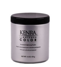 Polvo aclarador permanente Kenra Lightener Color - Tamaño: 16 oz