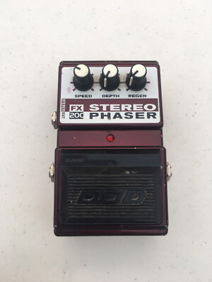 DOD Digitech FX20C Stereo Phasor Analog Phase Shifter Guitar Effect Pedal