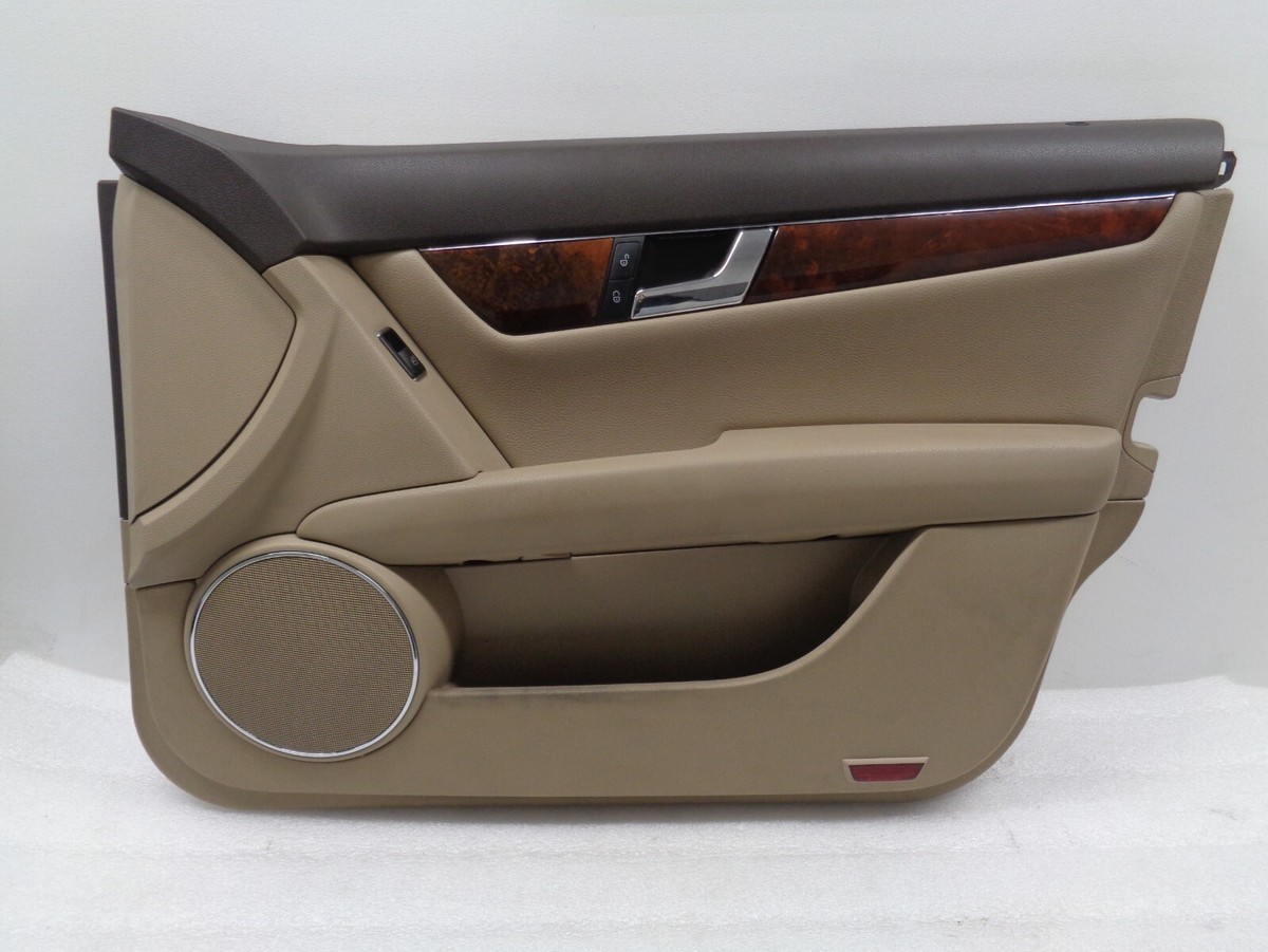 2008-2014 Mercedes C300 W204 Front Right Interior Door Panel Beige