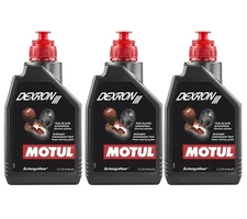 Motul DEXRON III - 3L - Technosynthese Automatic Transmission Fluid (3 x 1L)