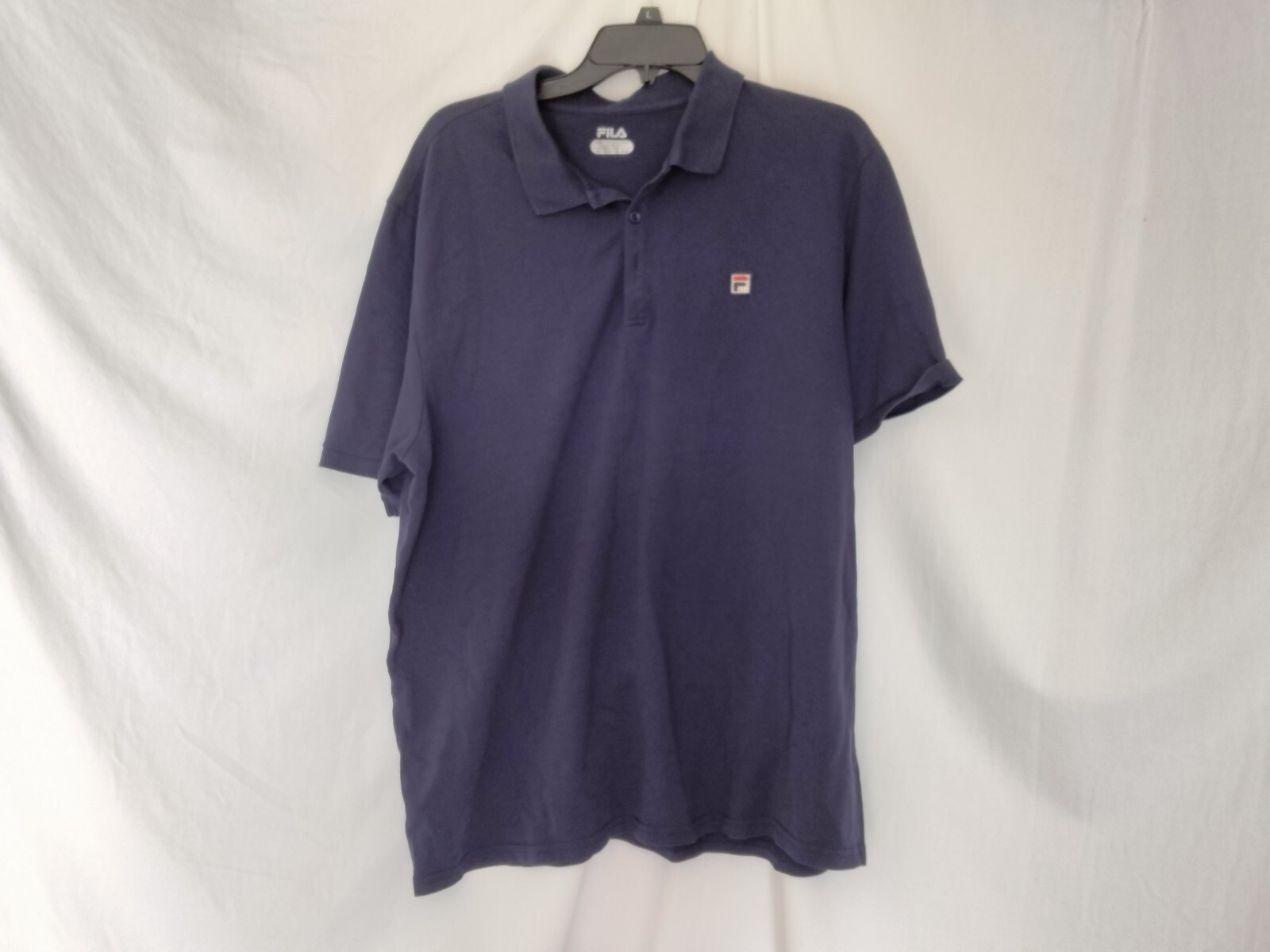 FILA t shirt uomo taglia XXL blu navy t shirt polo manica corta golf pull over