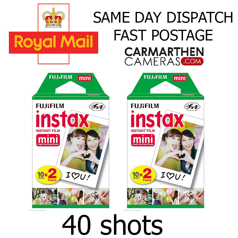 Fujifilm Instax Mini Colour Instant Film Bundle Pack (40 Shots)