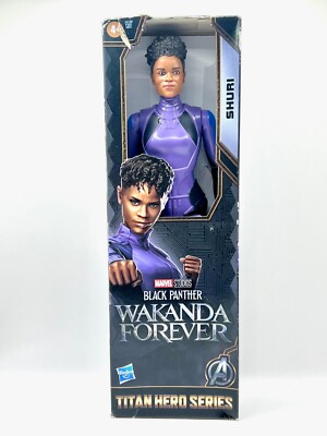 Hasbro Black Panther Wakanda Forever Shuri Marvel Titan Hero Series 12'' AF NEW!