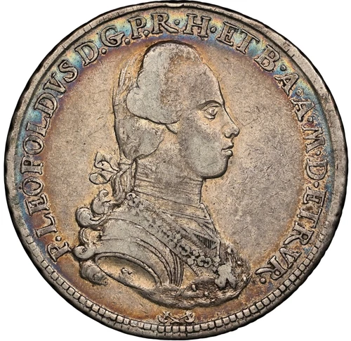 ITALY/ITALIAN STATES TUSCANY 1778 FRANCESCONE SILVER COIN NGC CERTIFIED VF35