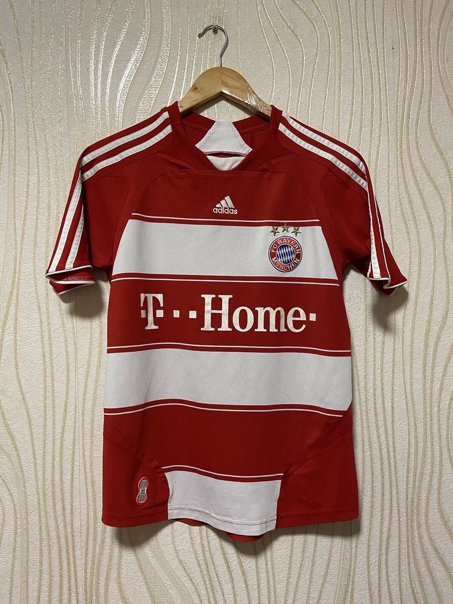 08-09 FC Bayern München adidas サッカーシャツ S Vintage Adidas FC Bayern Munchen Soccer Jersey - S – Jak of