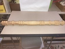 Wooden spindles 17 inch pack of two