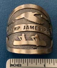 CAMP JAMES RAY Boy Scouts of America STAFF SHIELD Circle Ten Council CAMP HIKE