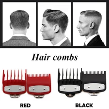 2pcs/set Hair Clipper Cutting Limit Combs Premium Guides Guards For Wahl ✿ ✿
