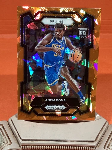 Adem Bona & Victor Wembanyama, Panini 2024 Prizm Draft Picks, Two Card Lot.