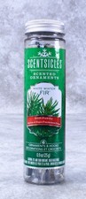 ScentSicles White Winter Fir Scented Ornaments with Hooks Bottle of 6 NEW