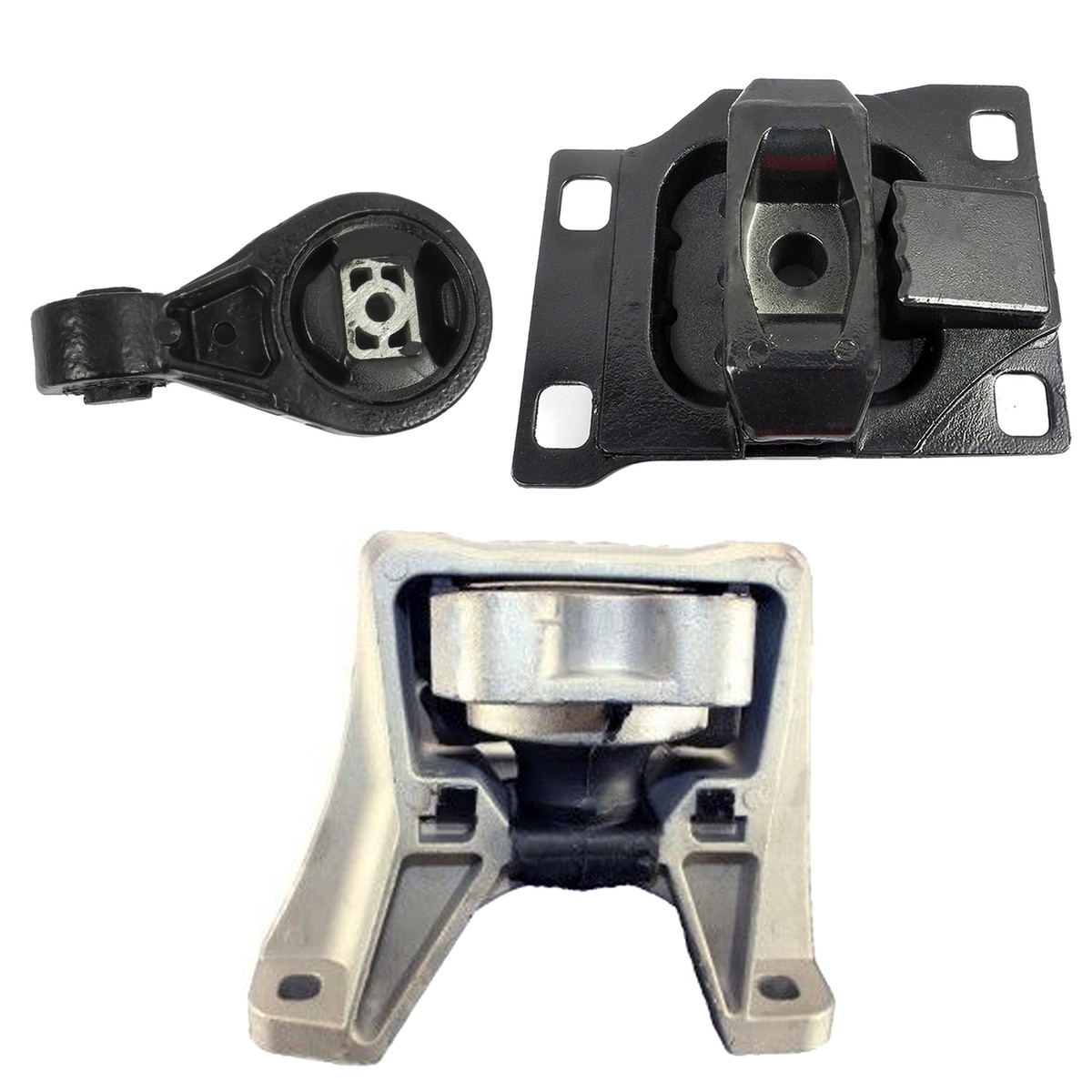 パーツ miton Engine Motor & Trans. Mount Set 3PCS For Ford Focus ZX4