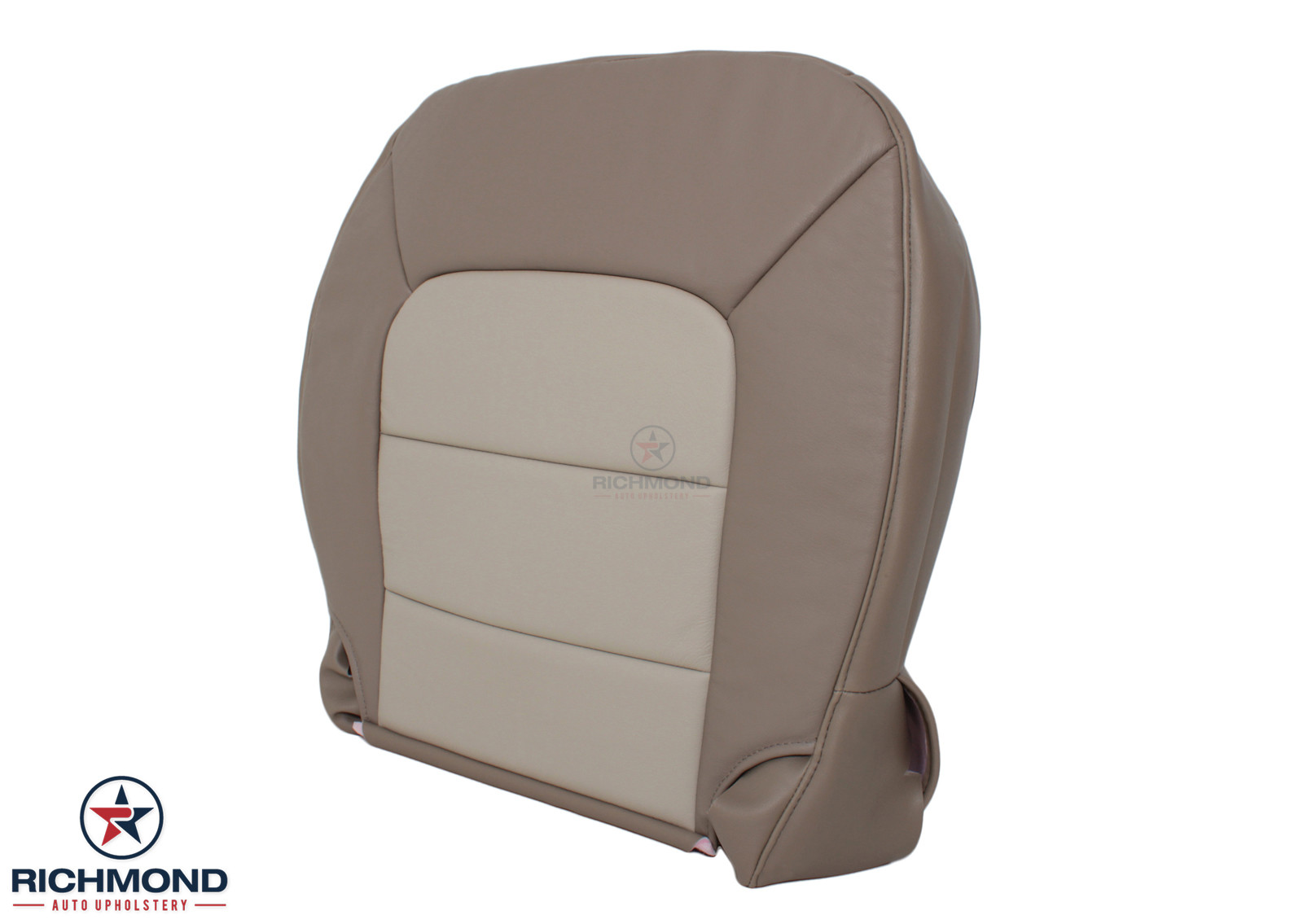 2006 Expedition Eddie Bauer -Driver Bottom Replacement Leather Seat Cover Tan