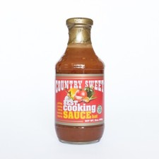 Country Sweet Cooking Sauce 6 jars hot or mil...
