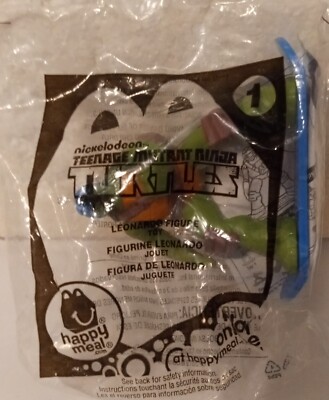 Teenage Mutant Ninja Turtle #1 LEONARDO 2013 McDonald s Happy Meal Toys