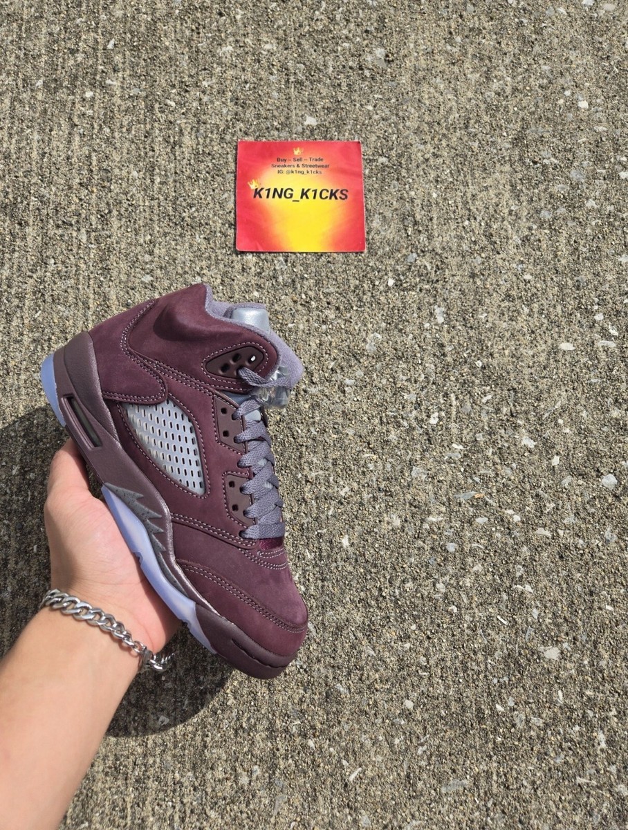 靴 AIR JORDAN 5 RETRO SE BURGUNDY Air Jordan 5 Retro SE 'Burgundy' – SVRN