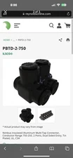 Ilsco Corp PBTD-2-750 Insulated Multi Tap 2-Port Dual Sided Connector