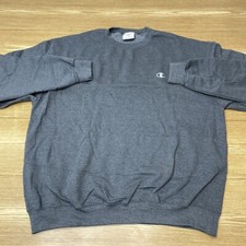 Sudadera Champion Cuello Redondo Suera Para Hombre Talla XL Color Gris Deportiva