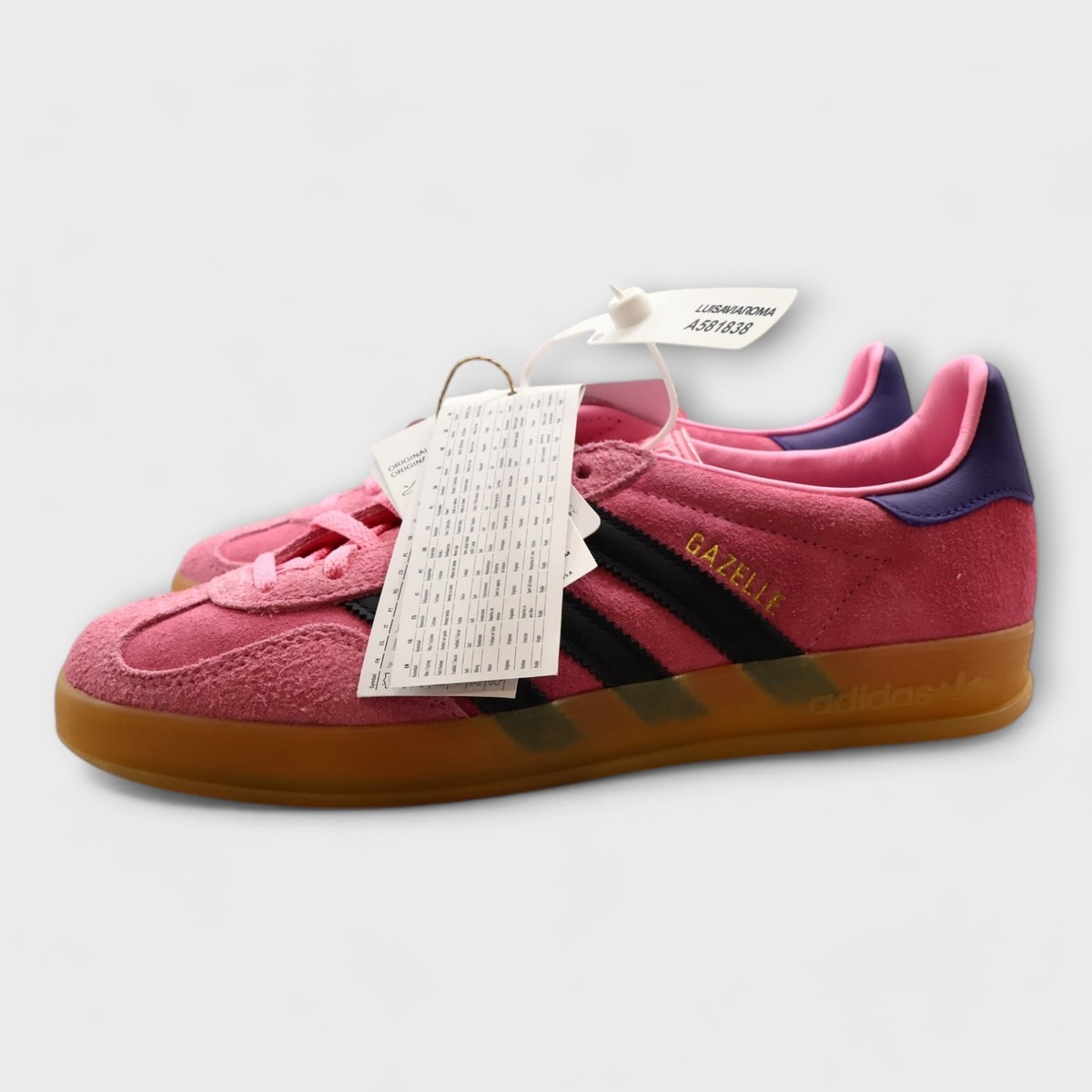 靴 adidas GAZELLE INDOOR IENA 24cm adidas Originals Gazelle Indoor W White Collegiate Green Gum