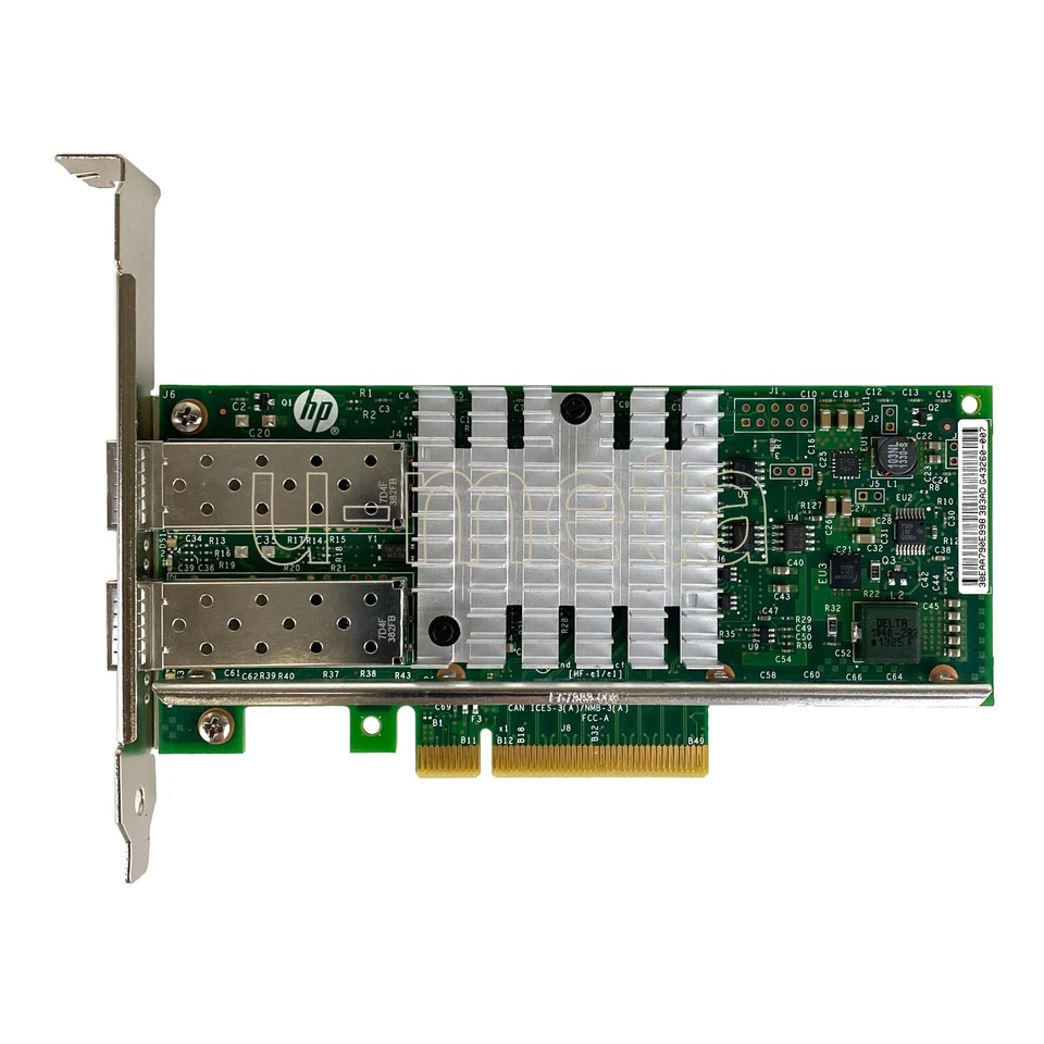 HP Intel 560SFP+ 10Gb/s 2-Port(s) SFP+ PCIe 2.0x8 NIC 669279-001 665274-001	 - Image 2 of 3