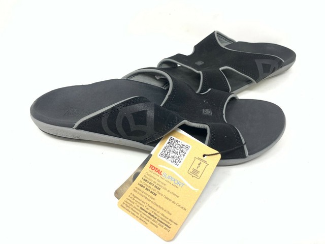 mens slides wide width