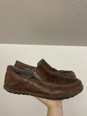 Patagonia Shoes Mens Size 14 Pau Walnut Moc Slip On Loafer Brown