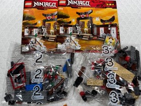 LEGO 2520 NINJAGO Spinjitzu Dojo 'Complete' Bags 2 & 3 Still Sealed Open Box