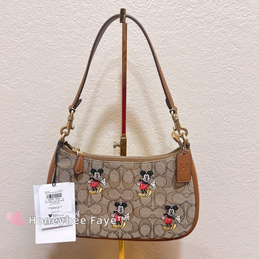COACH×Disney ショルダーバッグ 59359ほぼ新品 超希少 COACH Disney ショルダーバッグ 斜め掛け F59359 レディース コーチ