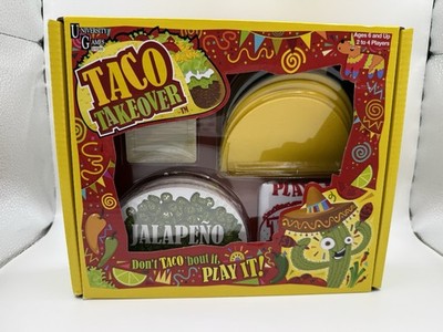 Taco Takeover Board Game University Games NEW Sealed Party Game 2-4 Players