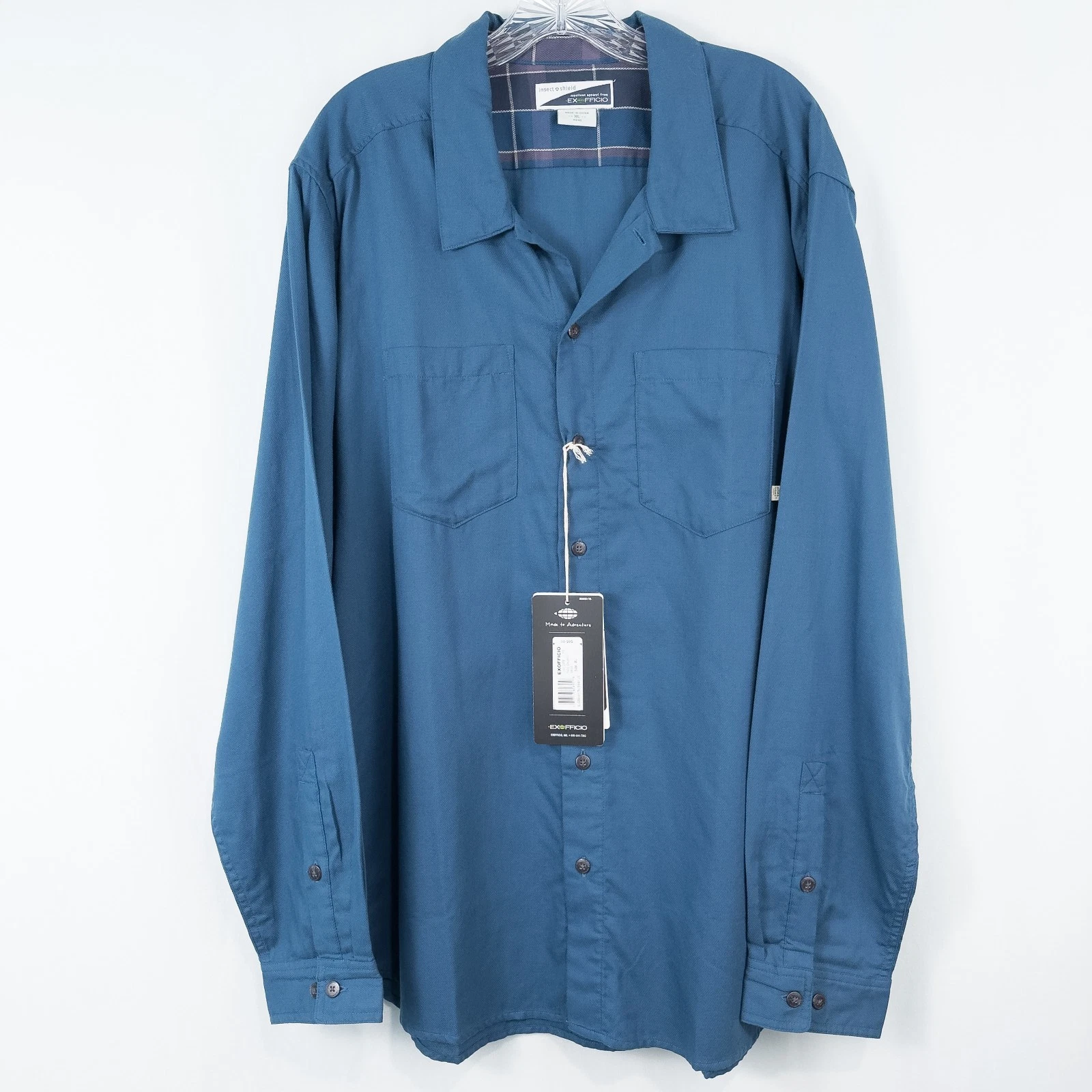 ExOfficio Bugsaway Talisman Long Sleeve Button Up Shirt Mens XL Outdoors Camping
Opens in a new wind