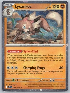 Lycanroc 085/159 Journey Together Cosmos Holo Promo