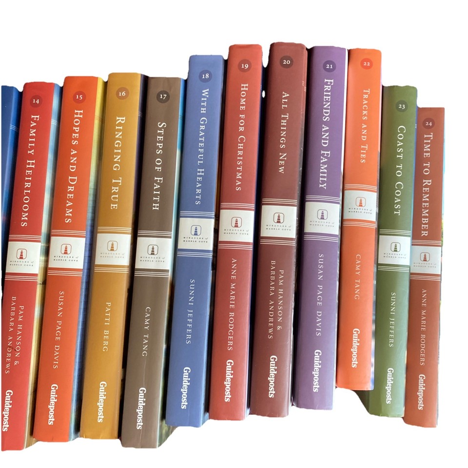 Miracles of Marble Cove Series Complete Hardcover Set of 24 Guideposts ...
