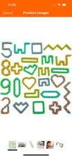 120Pcs Wacky Tracks Snap Click Toys for Party Favors, Snake Puzzles Fidget Bulk