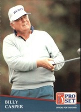 1991 Pro Set #252 Billy Casper - GOLF