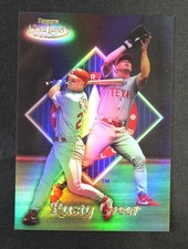 1999 TOPPS Gold Label Rusty Greer Baseball Card #92