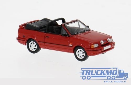 Brekina Ford Escort MK IV Cabriolet 1986 Rot PCX871579-image
