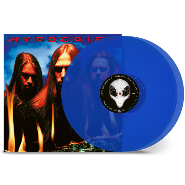 Hypocrisy 'The Final Chapter' 2LP Transparentes Blaues Vinyl - Neu & Versiegelt-image
