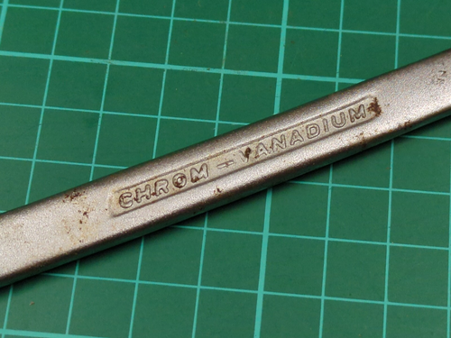 Elora No100 10 mm x 11 mm Chrom Vanadium Maulschlüssel / Schraubenschlüssel Germany - Bild 8 von 10