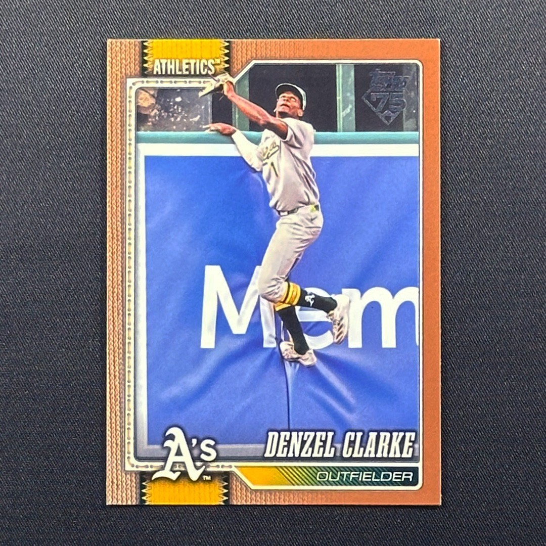 2026 Topps Series 2 MLB Denzel Clarke #375 Gold Parallel /2026 Numbered, NM!