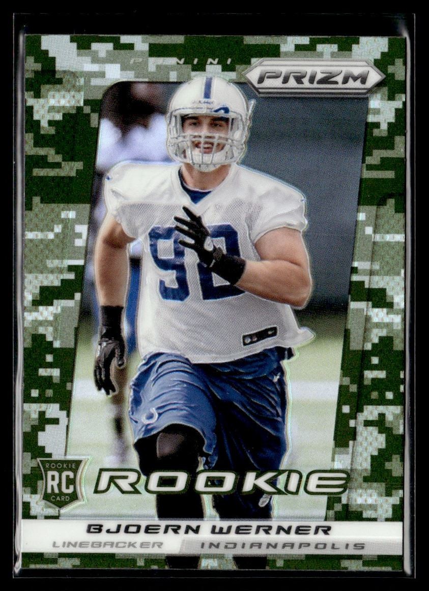 Bjoern Werner Panini Prizm #209 Camo