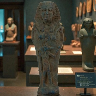 ANCIENT EGYPTIAN ARTIFACTS RARE AUTHENTIC PHARAONIC STATUE OF USHABTI SHABTI BC