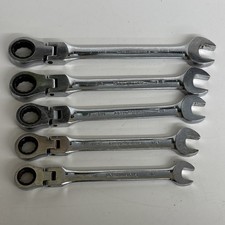 Gearwrench Sae Flex Head Ratcheting Wrench Set 7161116 5pc