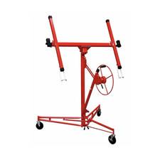 Troy Dph11 Drywall Panel Hoist Lift Red With Wheel Assembly For Drywall Sheets